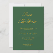 Chic Sage Green and Gold Elegant Wedding