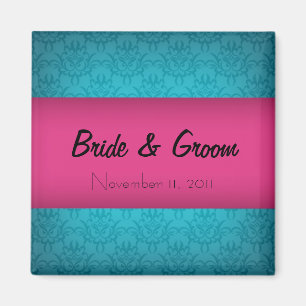 Chic Save the Date Magnet