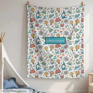 Chic school blanket with pastel colours for boys