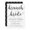 Chic Script Brunch Bridal Shower Invitations