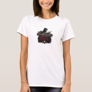Chic SERIAL KILLER DOCS AND CHILL Fashion Print T-Shirt