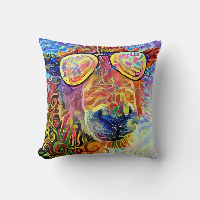 Chic Sheep Cushion (Front)