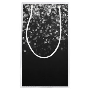 Chic Shiny Night Gift Bag - Wine, Glossy
