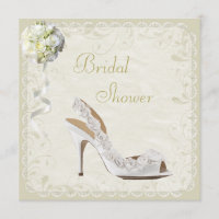 Chic Shoe & Bouquet Bridal Shower