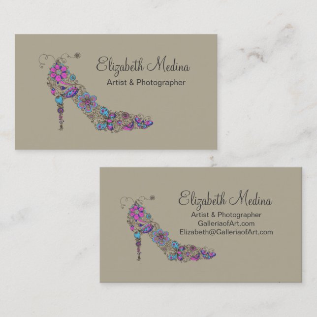 Chic Shoe ~ Business Card (Front/Back)