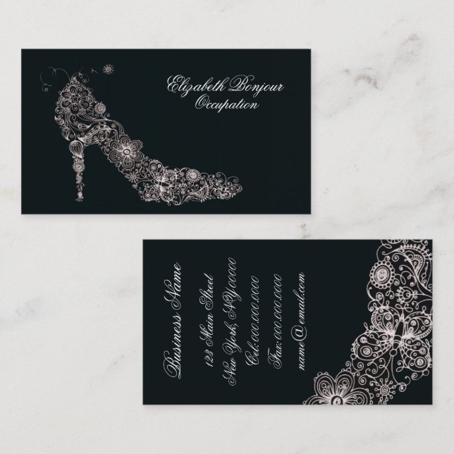 Chic Shoe ~ Business Card (Front/Back)