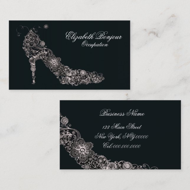 Chic Shoe ~ Business Card (Front/Back)