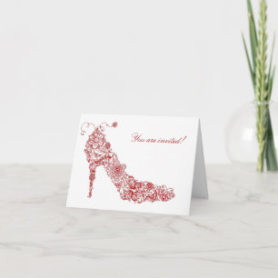 Chic Shoe ~ Greeting / Note Card