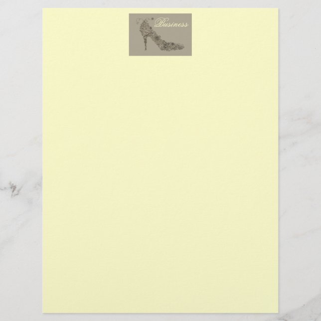 Chic Shoe ~ Letterhead (Front)