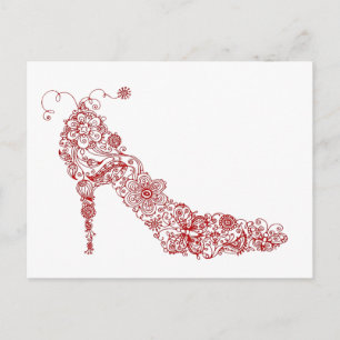 Chic Shoe ~ Postcard