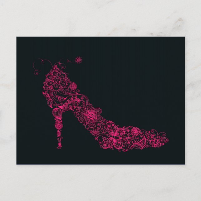 Chic Shoe ~ Postcard (Front)