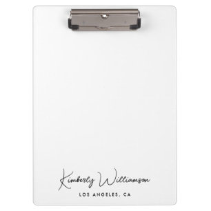 Chic Signature Script Clipboard