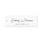 Chic Signature Script Hang Tag