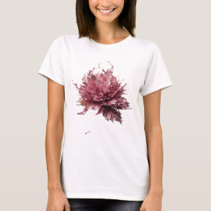 Chic Silver ABSTRACT ART Design T-Shirt