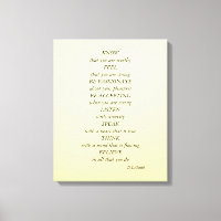 Chic, simple and stylish Inspirational words