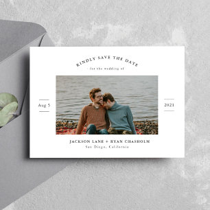 Chic & Simple Save the Date