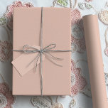 Chic Skin Beige Plain Solid Colour D2AFA1 Wrapping Paper<br><div class="desc">A beautiful solid colour,  flesh-toned wrapping paper. Great for Boho themed parties,  baby showers,  gifts for her and special occasions. Boho Beige Tone Colour D2AFA1. Perfect for Bohemian themed parties and events. Chic Skin Beige Tone Plain Solid Colour Wrapping Paper.</div>