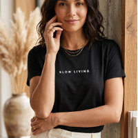 Chic Slow Living Typography Women's Minimalist Aes