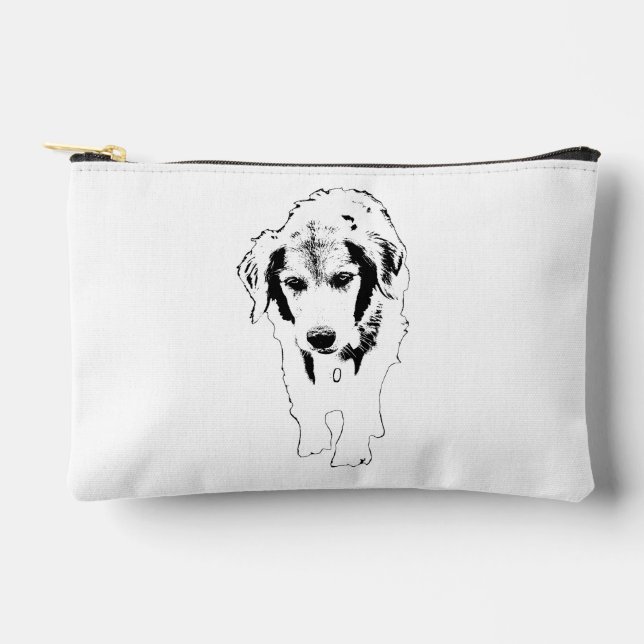 Chic Snow-Street Companion Accessory Pouch (Front)