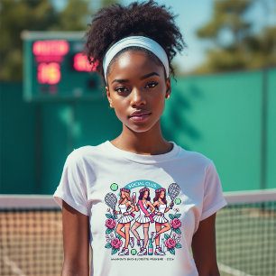 Chic Social Club Tennis Bachelorette Weekend Tri-Blend Shirt