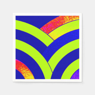 chic sophisticated modern chevrons napkin
