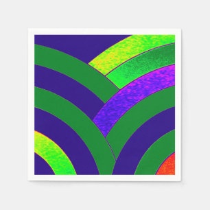 chic sophisticated modern chevrons napkin
