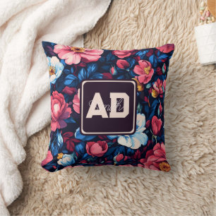 Chic Sparkling  Rose Keepsake Pillow