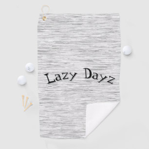 Chic Static Texture Golf Towel