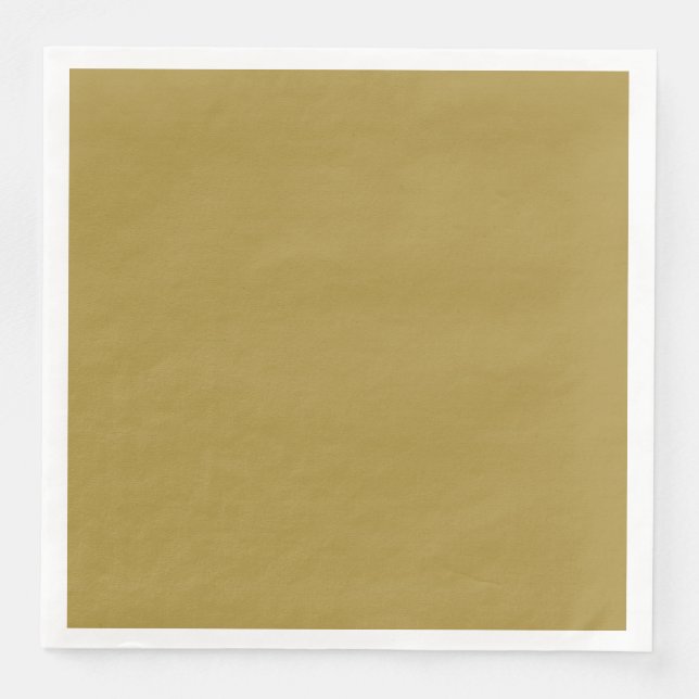 CHIC & STYLISH_SOLID GOLD TONE NAPKIN (Front)