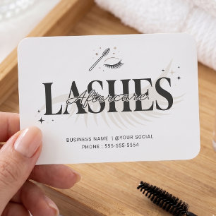 Chic Taupe Minimal Lash Aftercare Beauty