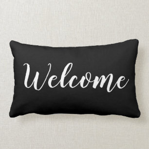 CHIC THROW PILLOW_"Welcome" Lumbar Cushion