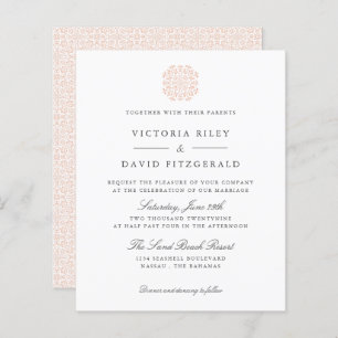 Chic Tiles  elegant timeless budget wedding 