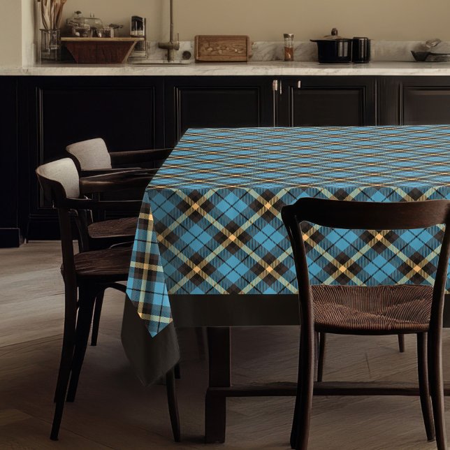 Chic Traditional Plaid Tablecloth Gift for the Man (Traditional Plaid Tablecloth Gift for the Man)
