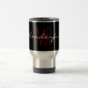 CHIC TRAVEL MUG_"MR WONDERFUL" MUG