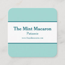 Chic & Trendy Macaron Mint Blue Modern Minimal