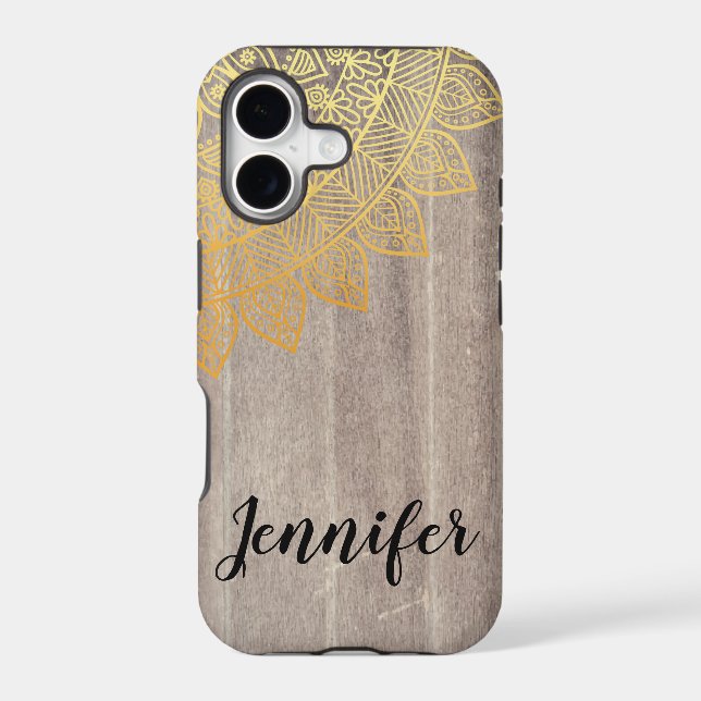 Chic Tribal Pattern black (Back)