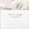 Chic Typography Return Address Label