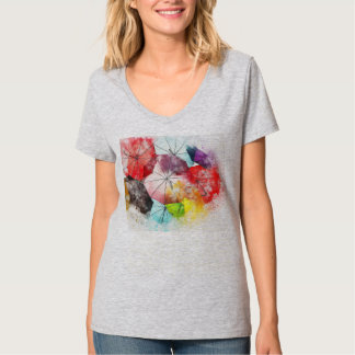Chic Umbrella Design Women's T-Shirt