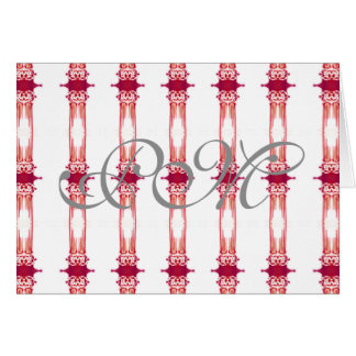 Chic Urban Magenta White Gold Designer Columns