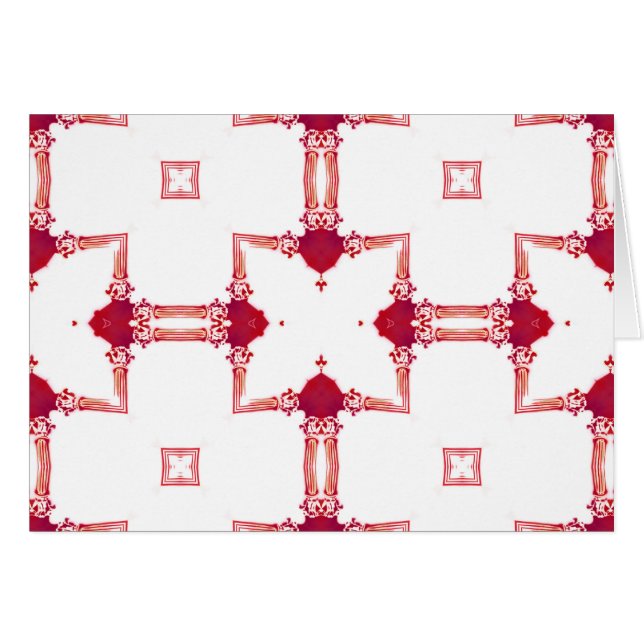 Chic Urban Magenta White Gold Designer Fretwork NT (Front Horizontal)