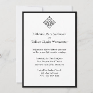 Chic Wedding Invitations
