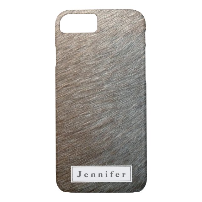 Chic Weimeraner Fur hair personalised Case-Mate iPhone Case (Back)