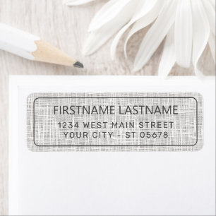 Chic White Simple Styled Typography Script