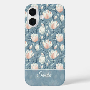 Chic Wife Gift Tulip Name iPhone 16 Case