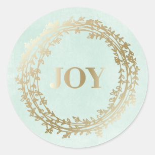 Chic Winter Holiday Stickers