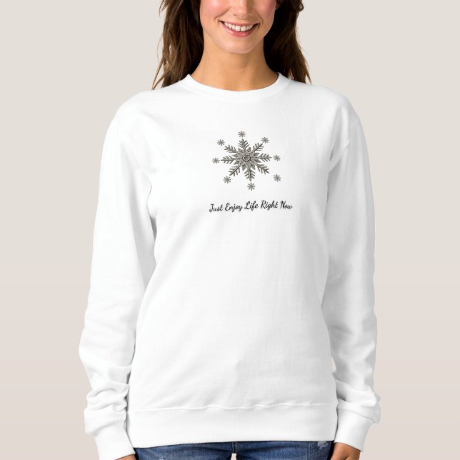 Chic Winter Long Sleeve Shirts For Women  (Front)