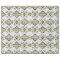 Chic yellow and grey ikat tribal pattern