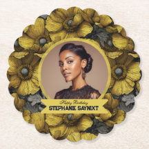 Chic Yellow Anemones 15Th Birthday Present