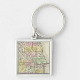 Chicago 2 key ring