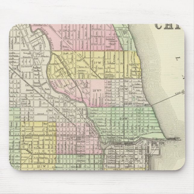 Chicago 2 mouse mat (Front)